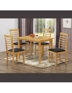 Hanover 3.5ft Dining Set - Light Oak