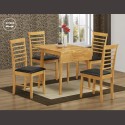 Hanover Square Drop Leaf Dining Table - Light Oak