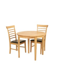 Hanover Half Moon Dining Set - Light Oak