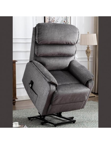 Savoy Dual Motor Lift & Tilt Recliner - Grey