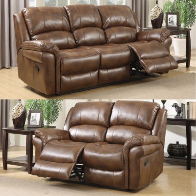Farnham Manual 3+2 Sofa Set - Tan