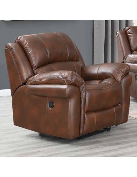 Farnham Electric Armchair - Tan