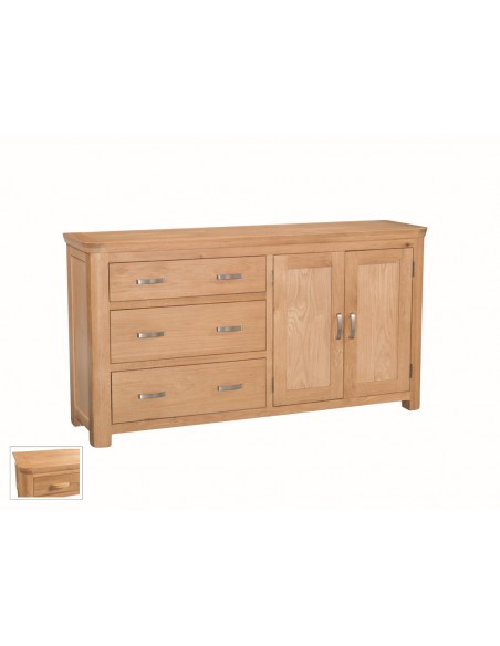 Treviso Large Sideboard - Oak