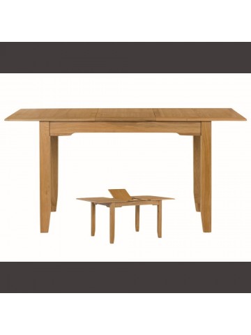 Kilkenny 1.6m Butterfly Extending Dining Table - Oak