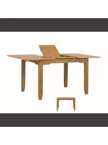 Kilkenny 1.2m Butterfly Extending Dining Table - Oak