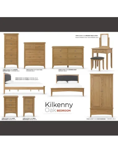 Kilkenny Dressing Table Set - Oak