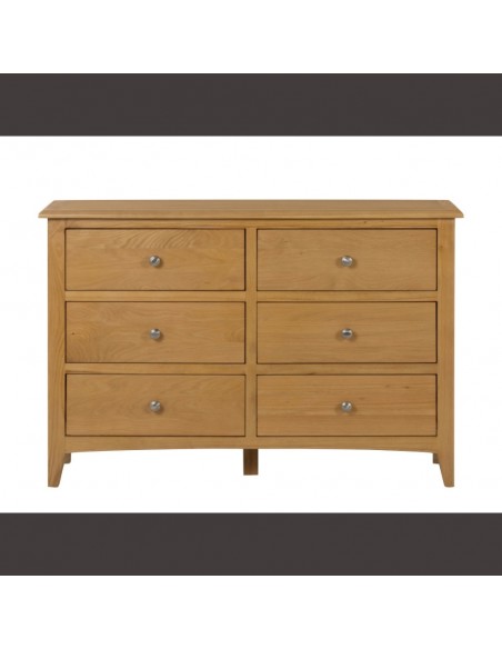 Kilkenny 6 Drawer Chest - Oak