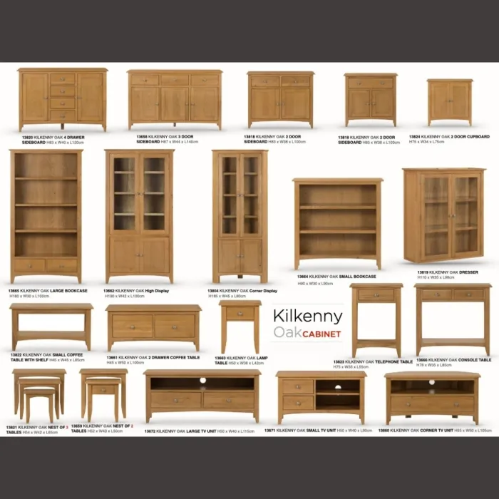 Kilkenny Corner TV Unit - Oak