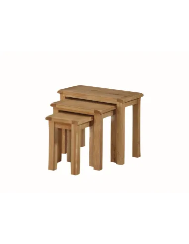 Kilmore Oak Nest of 3 Tables - Oak