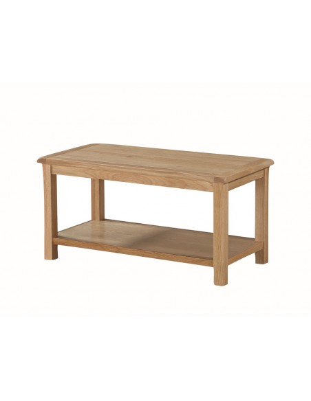 Kilmore Coffee Table with Shelf - Oak