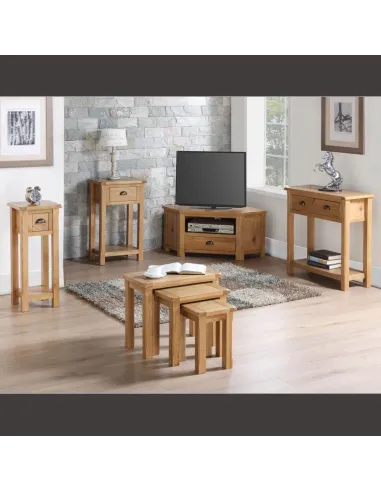 Kilmore 1 Drawer Console Table - Oak