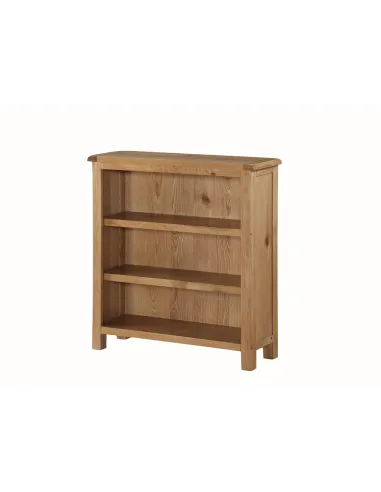 Kilmore Oak Low Bookcase - Oak