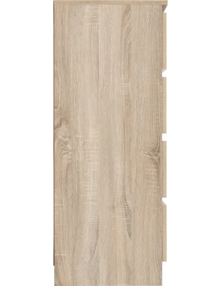 Malvern 4 Drawer Chest - Sonoma Oak Effect