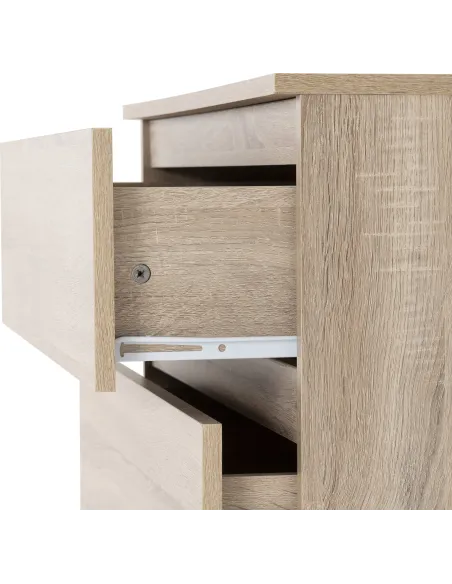 Malvern 4 Drawer Chest - Sonoma Oak Effect