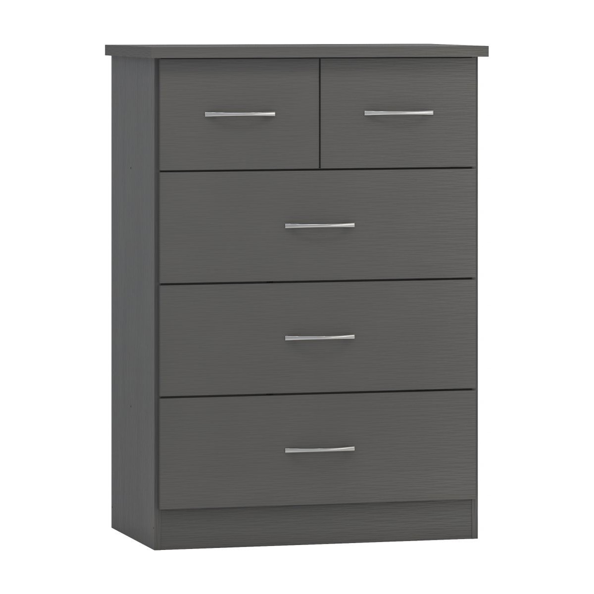 Nevada 3 Door 2 Drawer Wardrobe Bedroom Set -...