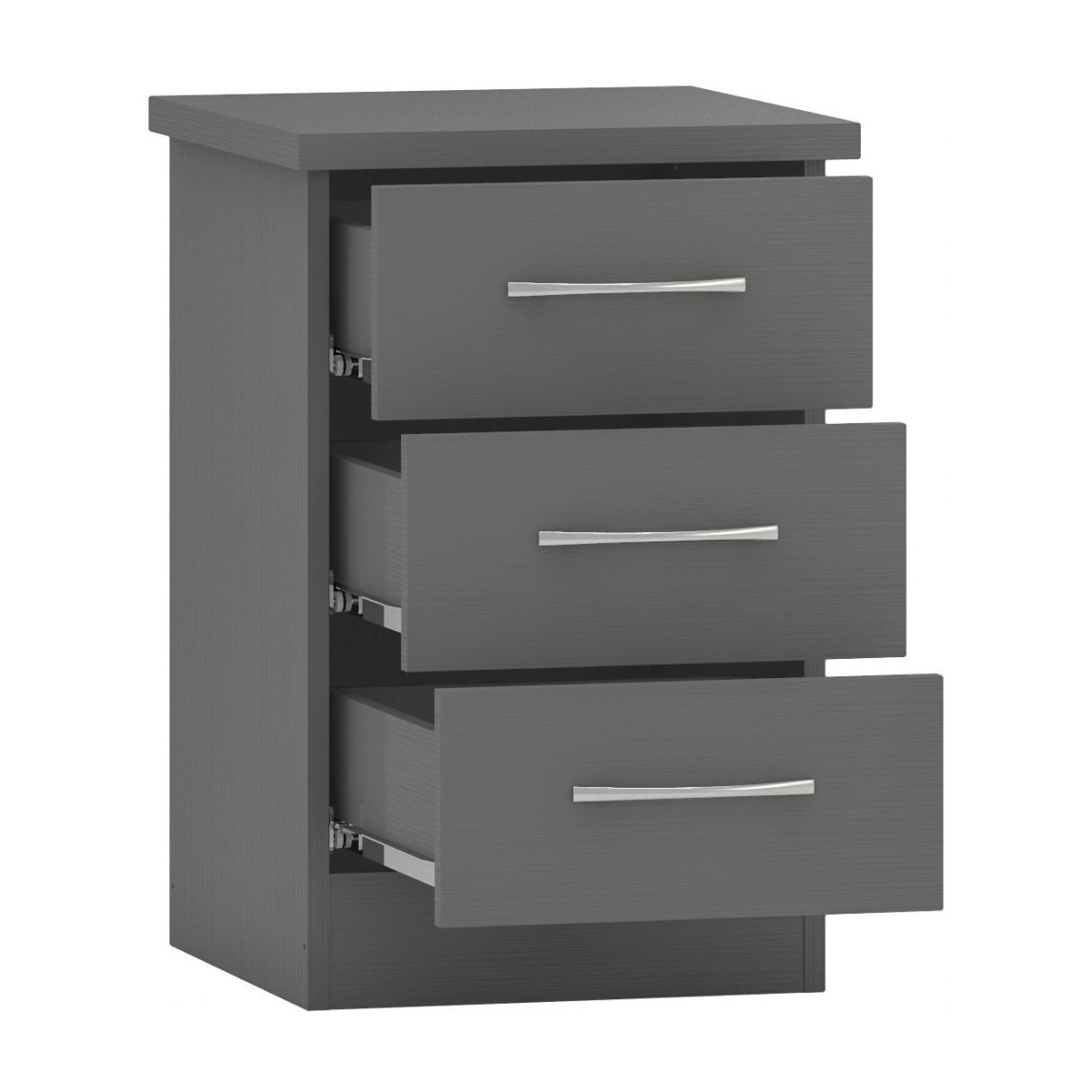 Nevada 3 Door 2 Drawer Wardrobe Bedroom Set -...