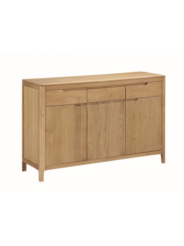 Dunmore 3 Door Sideboard - Oak