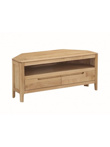 Dunmore Corner TV Unit - Oak