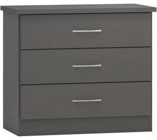 Nevada 3 Drawer Chest - 3D...