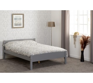 Amber 4FT6 Bedframe - Grey...