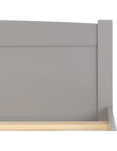 Amber 4FT6 Bed - Grey Slate