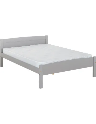 Amber 4FT6 Bed - Grey Slate