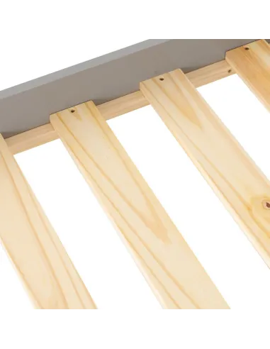 Amber 3FT Bed - Grey Slate