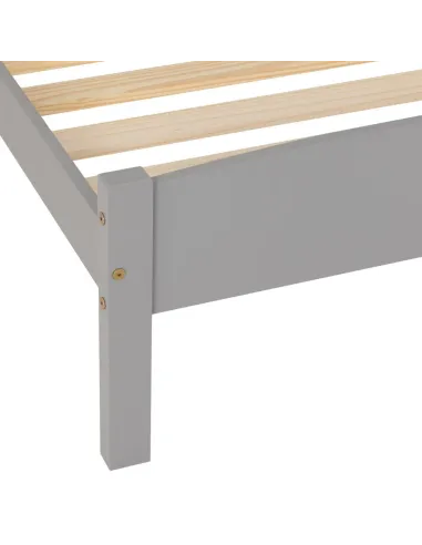 Amber 3FT Bed - Grey Slate