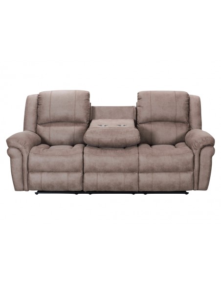 Gloucester 3 Seater with Console - Taupe