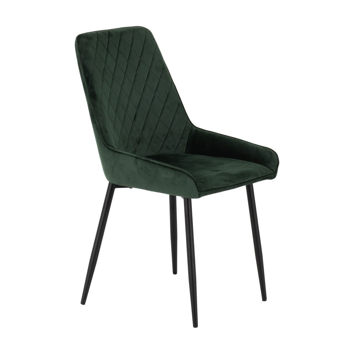 Avery Dining Chair - Emerald Green Velvet