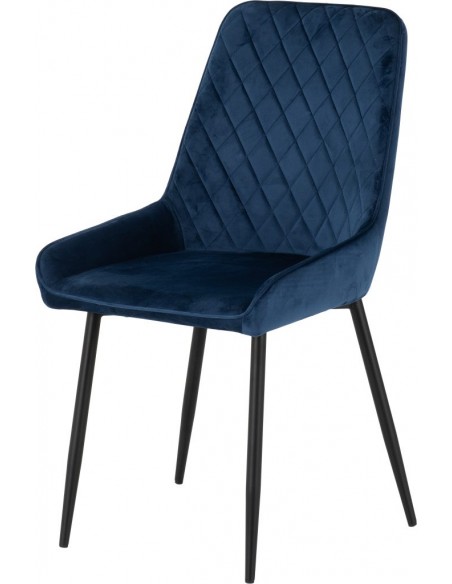 Avery Dining Chair - Sapphire Blue Velvet