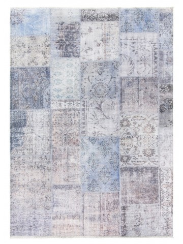 Modena Patchwork Rug - Pastels