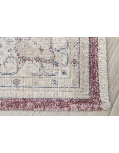 Modena Shiraz Rug - Red Cream