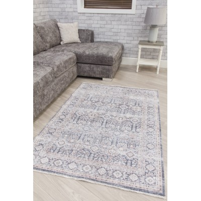 Modena Treviso Rug - Grey Cream