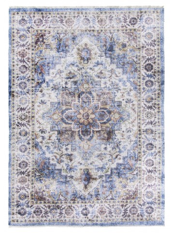 Modena Vita Rug - Blue Cream