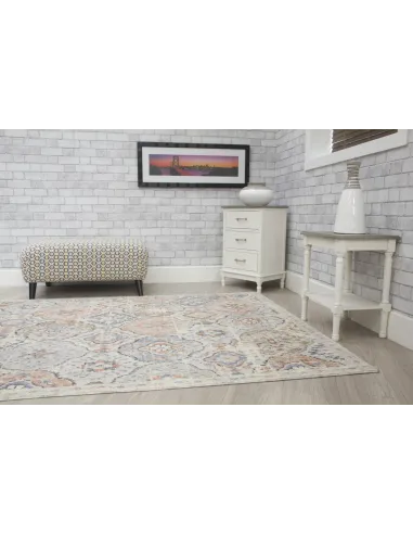 Revive Harmony Rug - Cream/Multicoloured