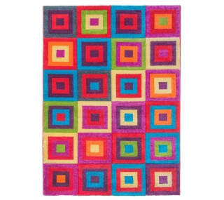 Candy Squares Rug -...