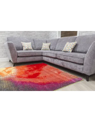 Candy Pinwheel Rug - Multicolour