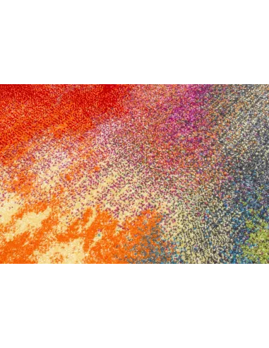 Candy Pinwheel Rug - Multicolour