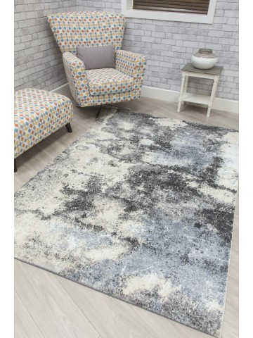 Callisto Storm Rug - Grey/Blue