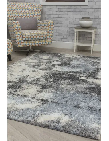 Callisto Storm Rug - Grey/Blue