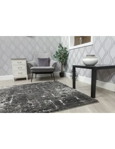 Bellini Mirage Rug - Dark Grey