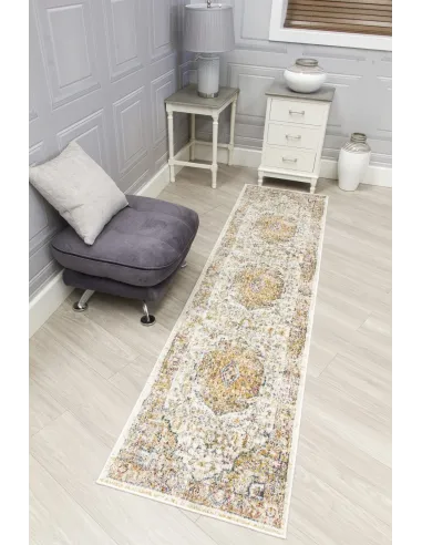 Boho Medallion Rug - Natural