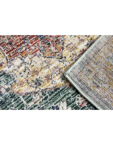 Boho Medallion Rug - Green