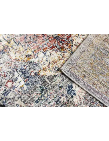 Boho Medallion Rug - Grey