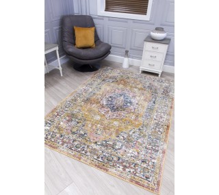 Boho Medallion Rug - Ochre