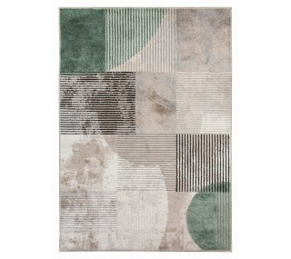 Casino Geo Rug - Green