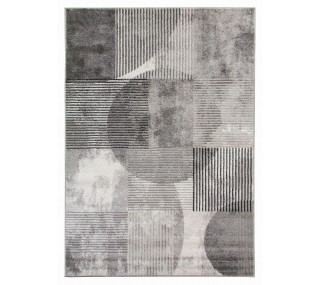 Casino Geo Rug - Grey