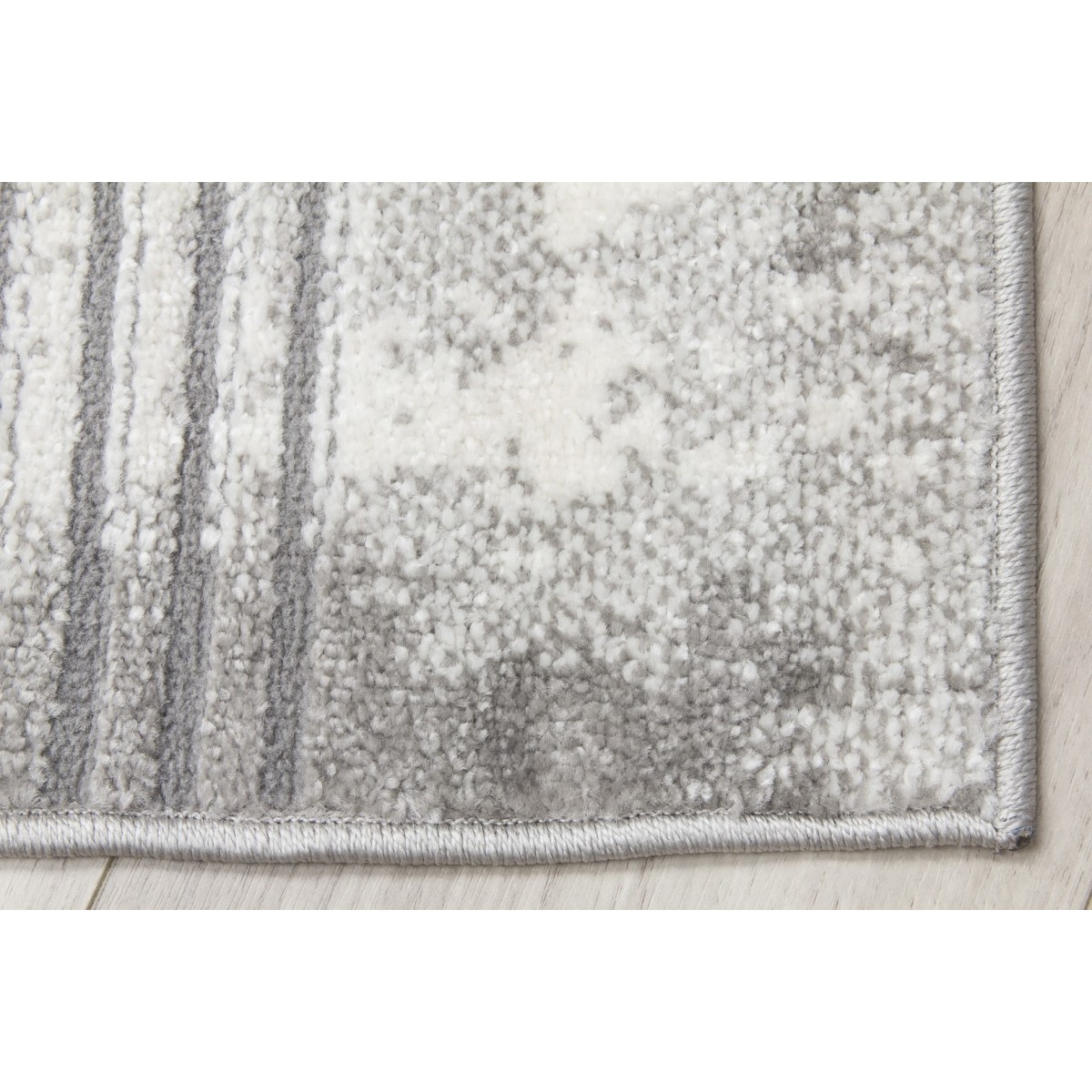 Casino Geo Rug - Grey