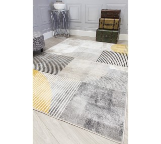 Casino Geo Rug - Ochre